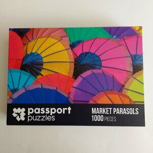 1000 Piece " Market Parasols" Jigsaw Puzzle